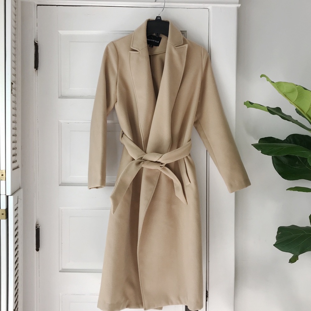 Long Camel Coat